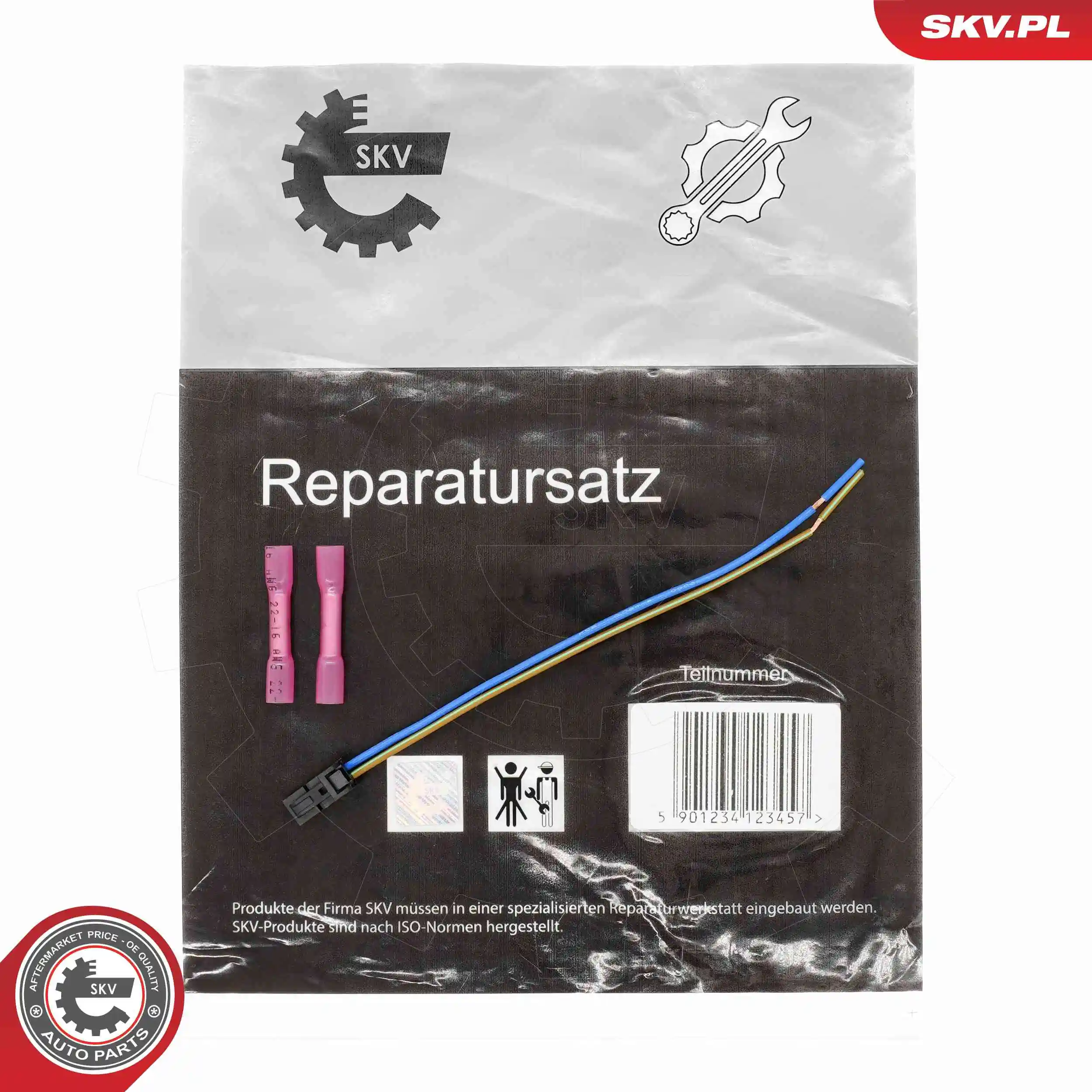 Cable Repair Set, licence plate light